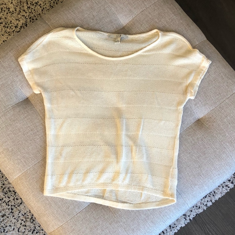 Knit Cream Shirt